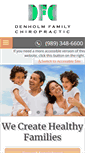 Mobile Screenshot of denholmfamilychiropractic.com